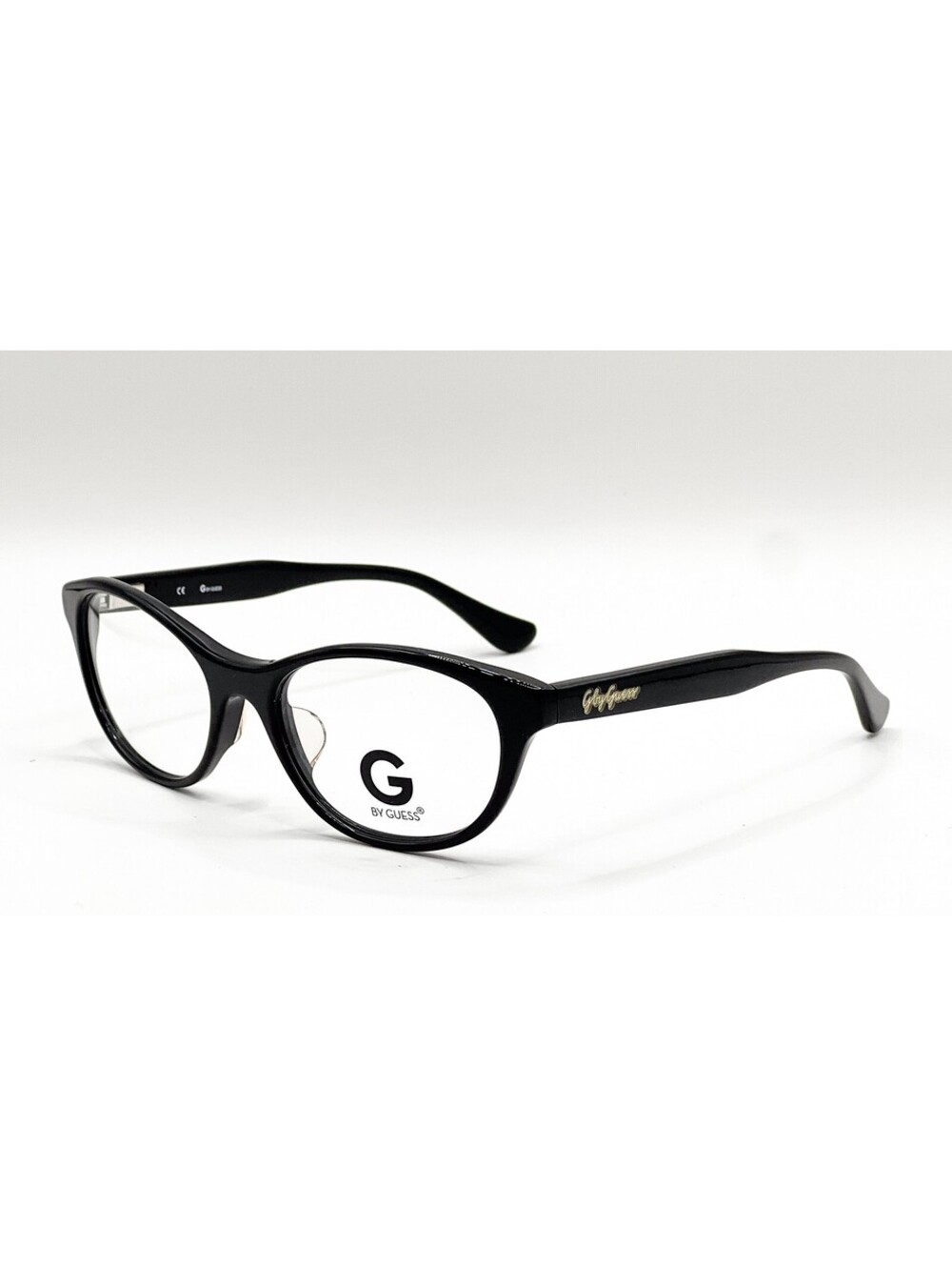 BY Guess GGA104 Blk Black Oval Authentic Eyeglass Frames 52-18